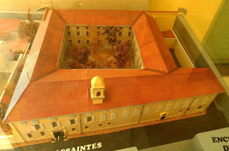 Maquette de l'immeuble.