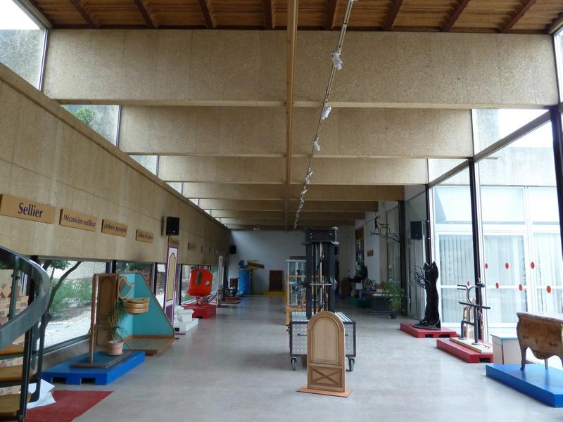 Salle d'exposition des chefs-d'oeuvre.