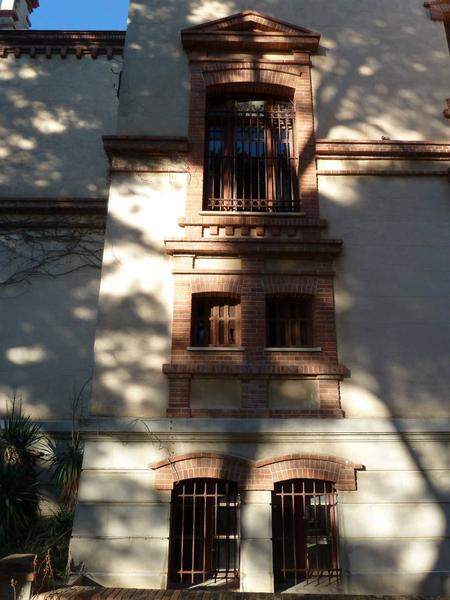 Façade ouest, travée de l'escalier d'honneur.