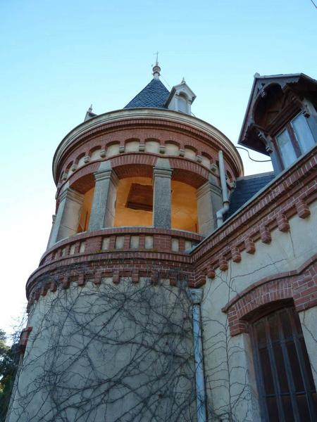 Façade sud : belvédère.