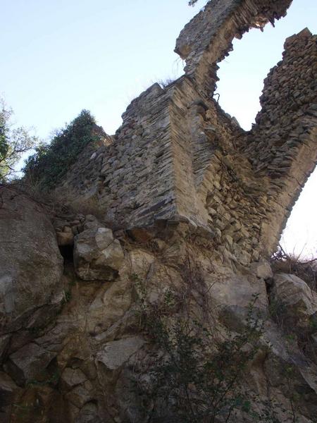 La pile de la rive droite depuis l'aval.