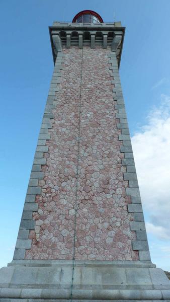 Le phare du Cap Béar, façade côté nord.