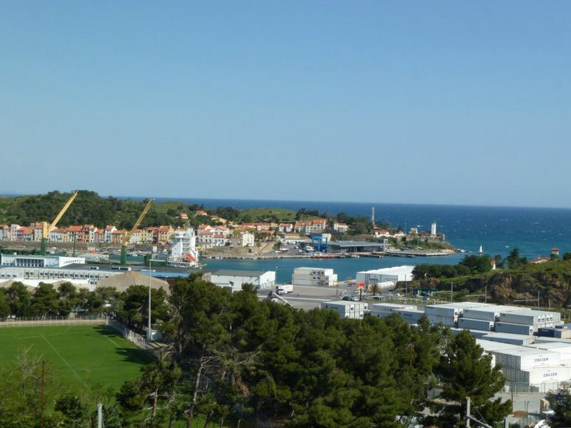 Vue du port de Port-Vendres.