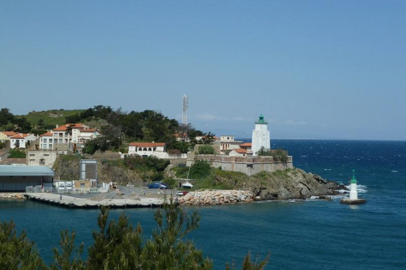 Vue du fort fanal depuis le sud.