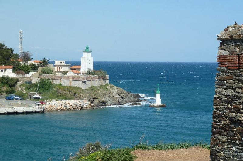 Vue du fort fanal depuis le sud.