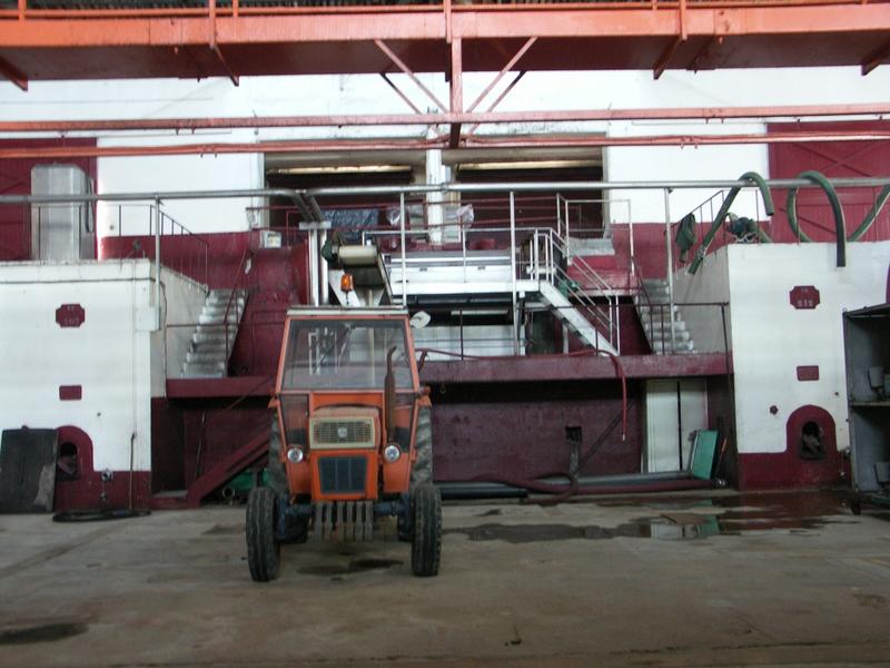 Cave de vinification de 1909. Hall.