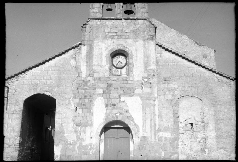 Détail de la façade ouest.