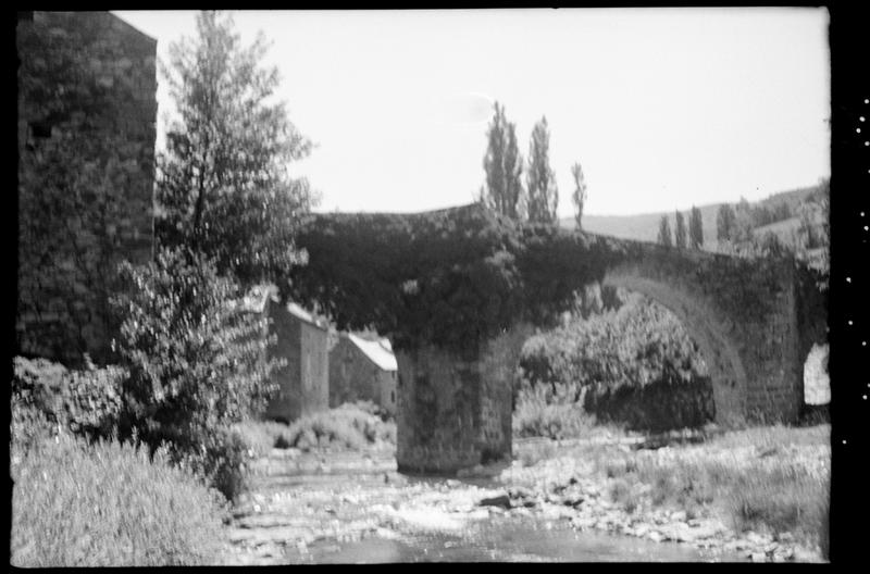 Vue générale depuis le lit du Trèvezel.