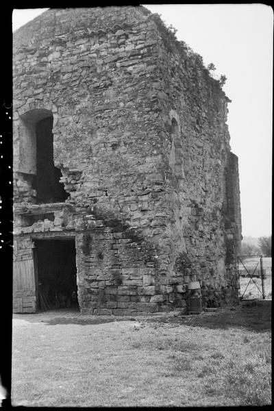 Façade de la tour.