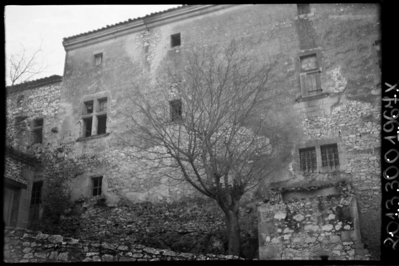 Façade latérale nord-ouest.