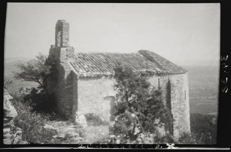 Vue sud de la chapelle.