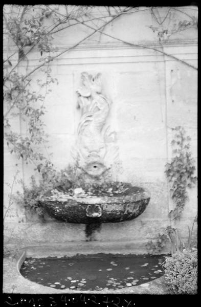 Fontaine du parc.