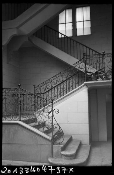 Pavillon d'escalier.