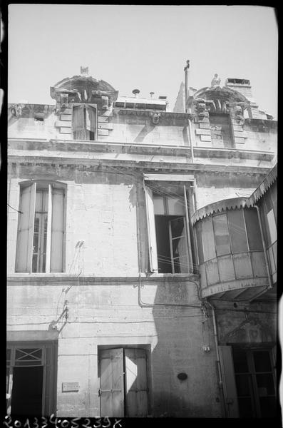 Façade sur cour.