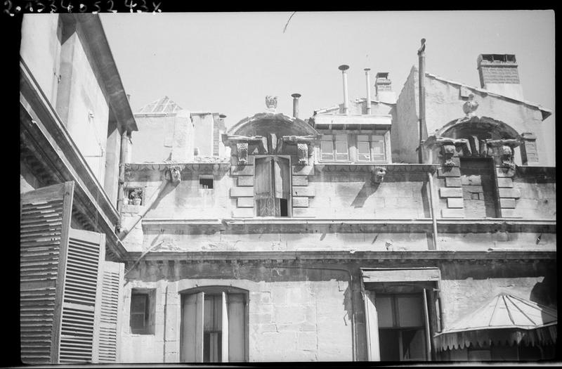 Façade sur cour.