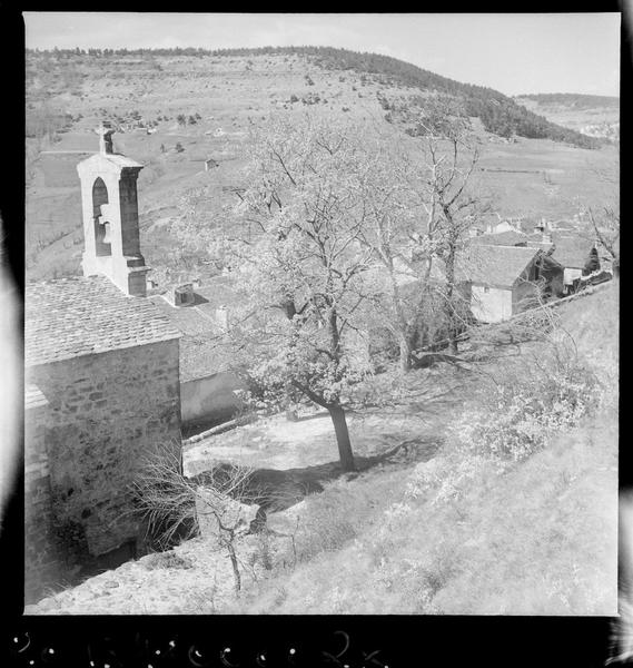 Vue du clocher ouest.