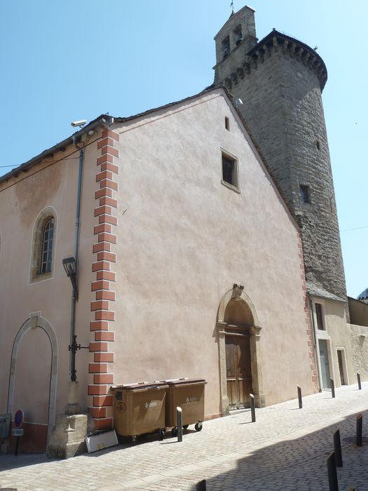 Façade de la chapelle des Pénitents blancs.