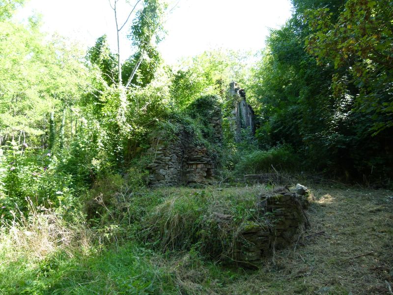 Ancienne mine argentifère : entrée sur le site actuel.