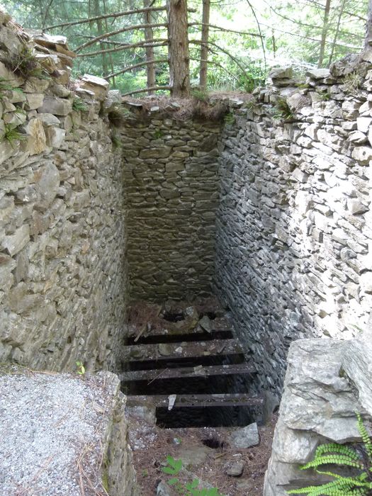 Ancienne mine argentifère. La fonderie.