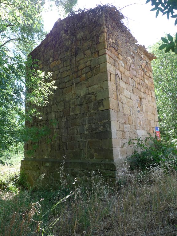 La cabane. Façade nord.