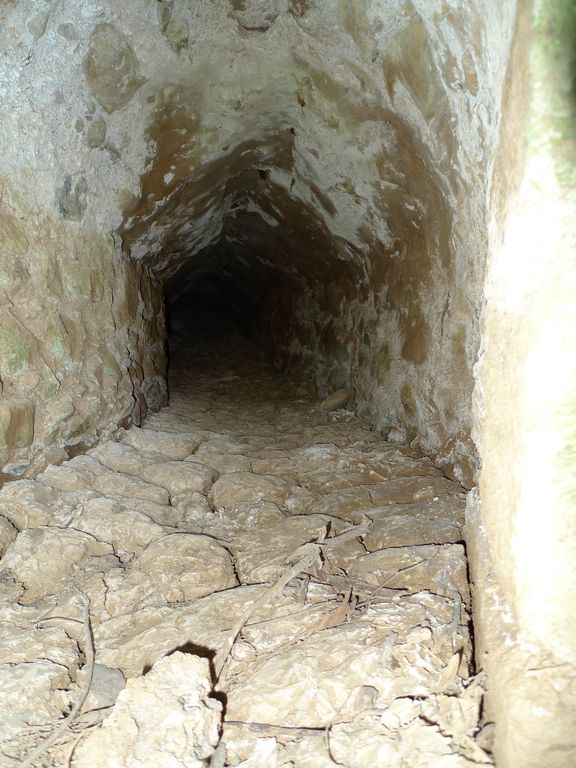 Canal de fuite venant de la salle de captation initiale.