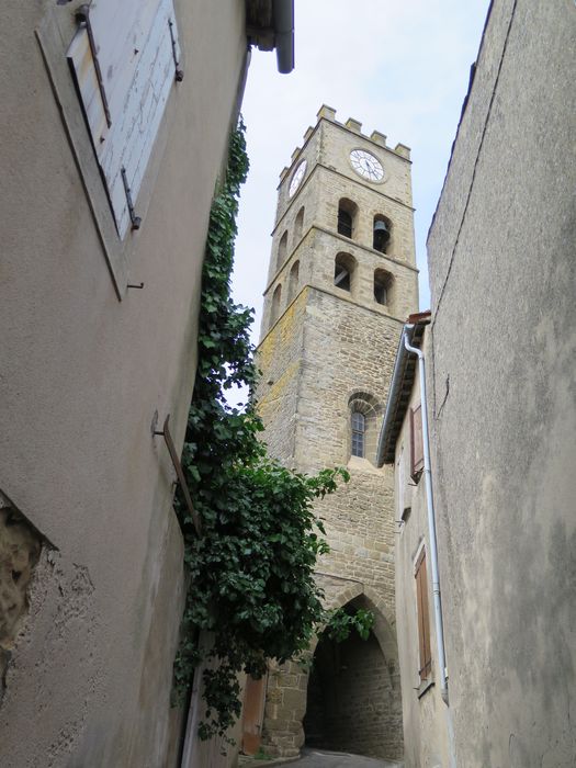 Clocher, vue côté sud.