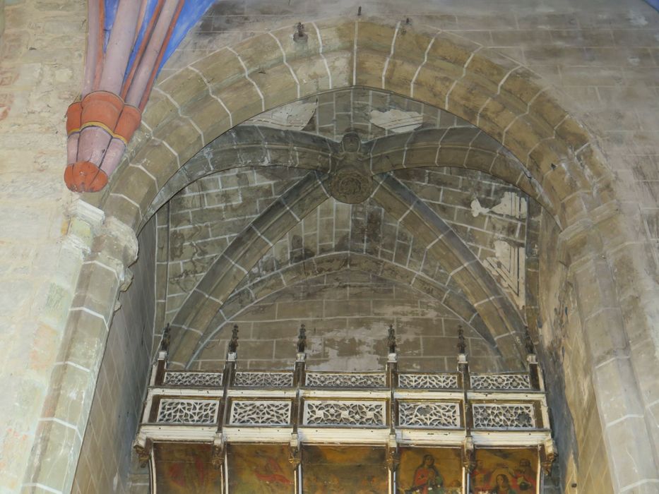 Transept nord. Chapelle Notre-Dame de la Miséricorde, reconstruite en 1865.