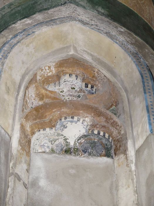 Transept sud. Chapelle Saint-Joseph. Baie en trompe l'œil.