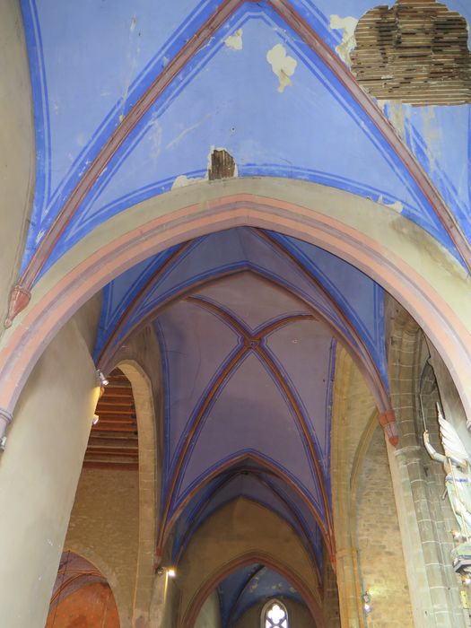 Transept sud. Chapelle Saint-Joseph. Voûte.