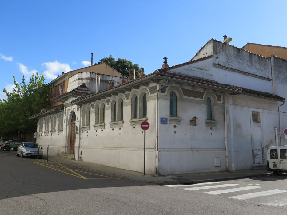 Angle rue de Lorraine, rue Fédou.