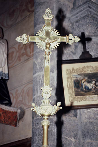 Croix de procession.