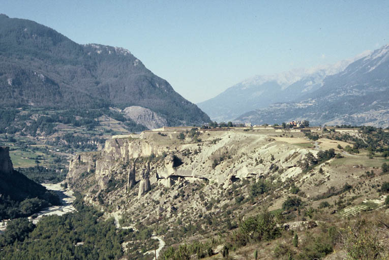 Vue de la font d'Eygliers.