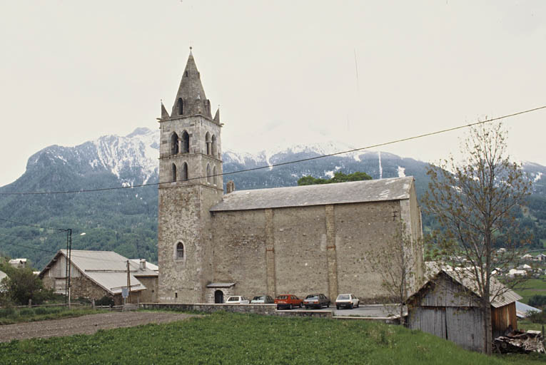 Vue d'ensemble depuis le nord.