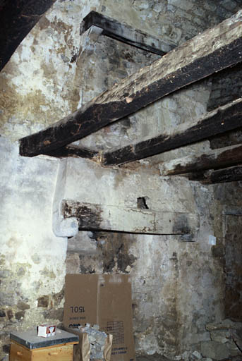 Intérieur du four, dans l'aile ouest de l'ancien prieuré.