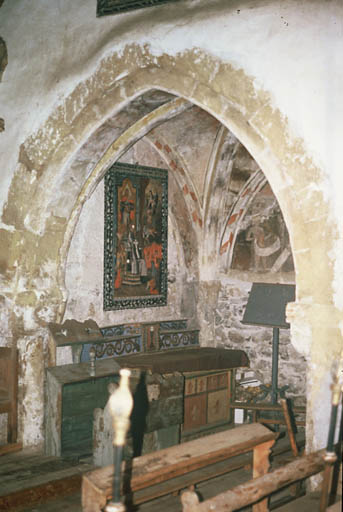 Chapelle sud, vue générale.