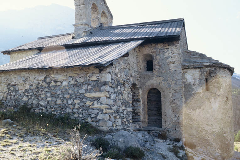 Façade sud et chevet.