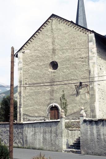 Façade occidentale depuis le sud-ouest.