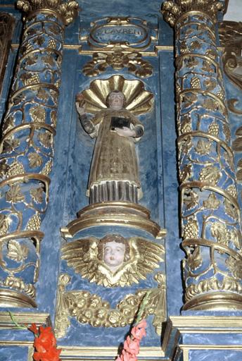 Choeur, retable du maître-autel, Saint-Laurent.