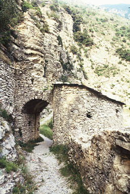 La porte vue de l'Ouest