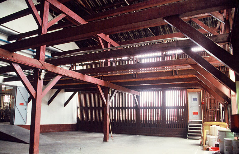 Salle des fleurs, dans le prolongement de la salle des hydros.