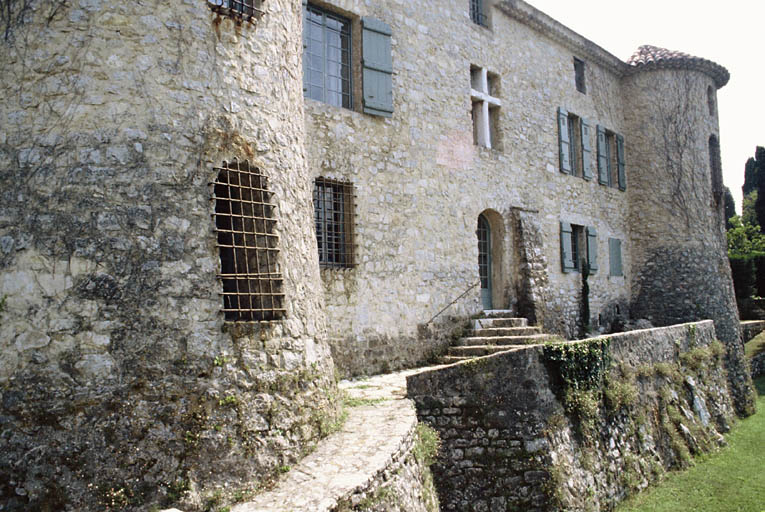 Façade postérieure nord.