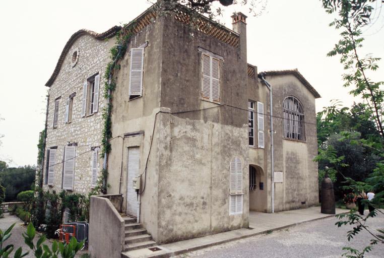 Maison de Renoir, vue du nord-est.