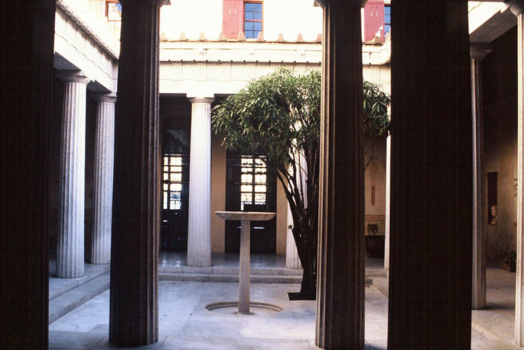 Atrium et péristyle.