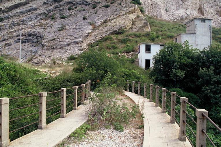 Vue générale, tablier.