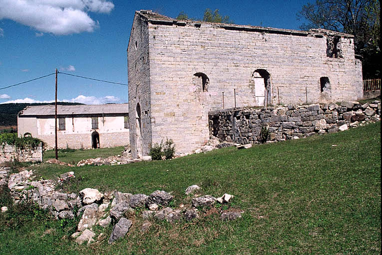 Façade sud, chapelle.