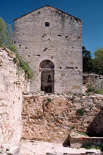 Chapelle, façade occidentale.