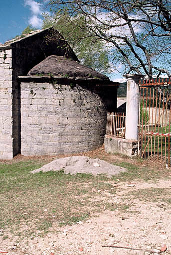 Chevet de la chapelle.