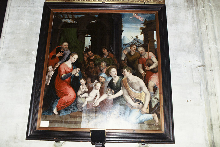 tableau : Adoration des Bergers