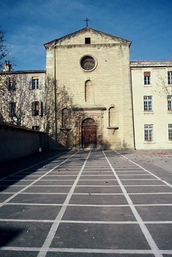 Façade ouest, chapelle.