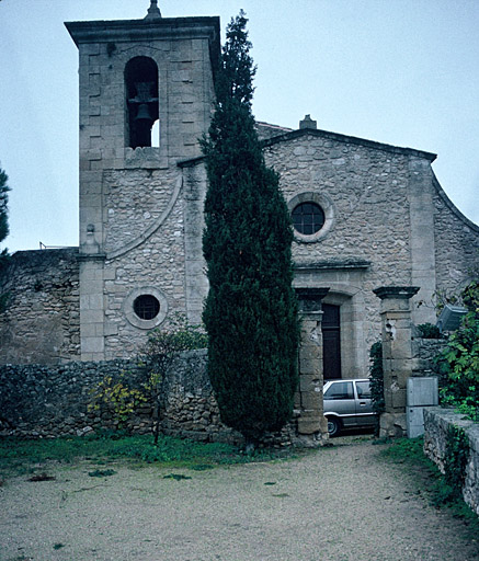 Façade occidentale et clocher.